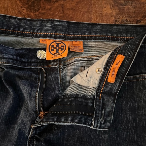 Tory Burch women’s boot cut classic jeans 30 waist pants - Picture 3 of 7